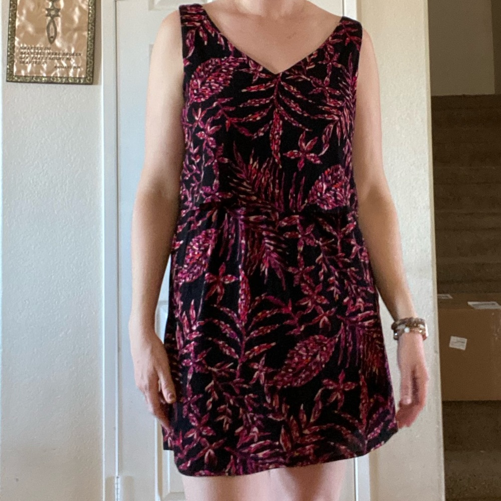 Tropical mini dress